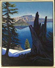 Linda Sorensen, Blue, Crater Lake NP, Oregon