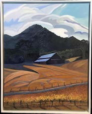 Linda Sorensen, Duncans Peak south of Hopland