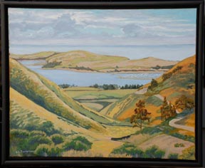 Bay Hill to Bodega Bay LL Sorensen with black floater frame