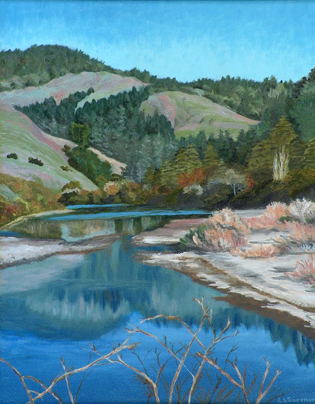 Bright Reflections on the Russion River LL Sorensen
