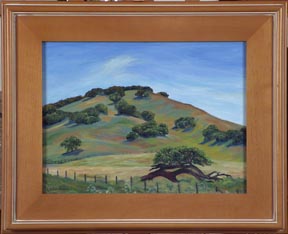 Broken Oak LL Sorensen with Frame