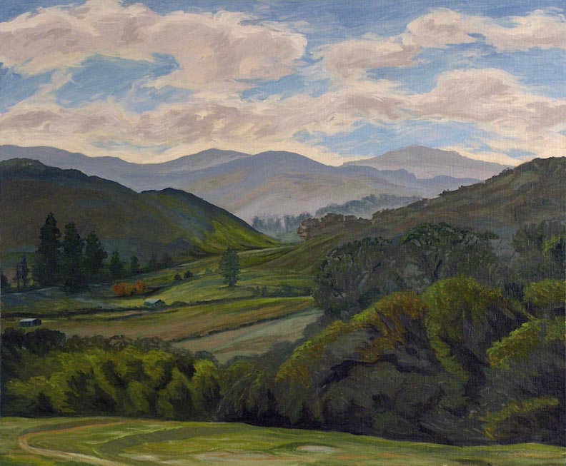 Chileno Valley from Spring Hill Road  LL Sorensen