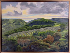 McEvoy Olive Trees LL Sorensen with frame