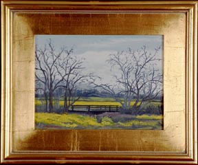 Mustard Walkway The Laguna LL Sorensen with Frame