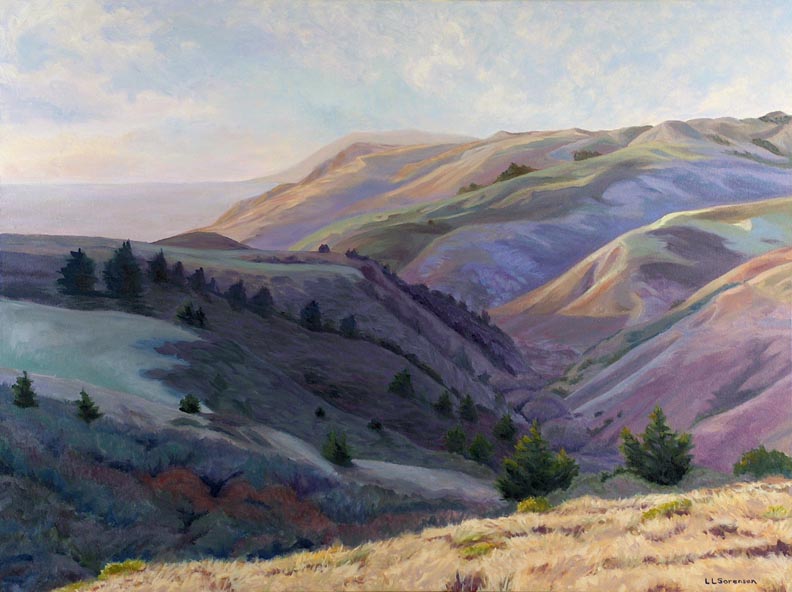 Linda Sorensen Ridege to the Sea from Coleman Valley Road