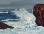 LL Sorensen Wave at Weston Beach Point Lobos Thumbnail