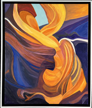 Linda Sorensen, Imaginary Canyon, Slot Canyon