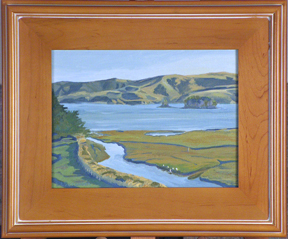 Tomales Wetlands and Hog Island LL Sorensen with Frame