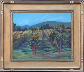 Vine Hill Fall Vineyard LL Sorensen with Frame