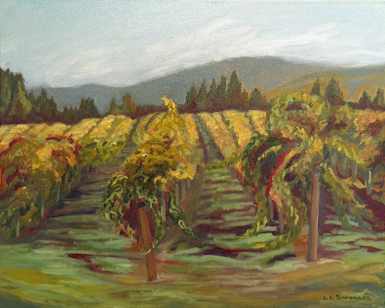 Linda Sorensen Vine Hill Fall Vineyard
